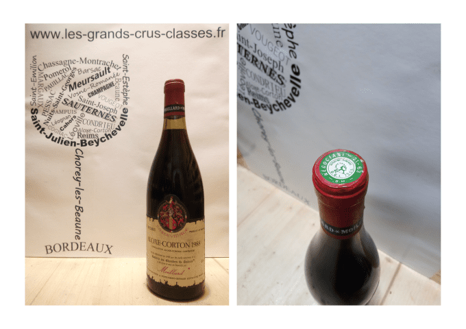 Aloxe-Corton 1988 - Moillard - Confrérie des Chevaliers du Tastevin