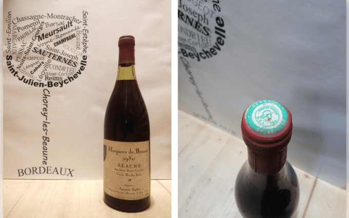 Beaune 1980 - Cuvée Nicolas Rolin - Hospices de Beaune