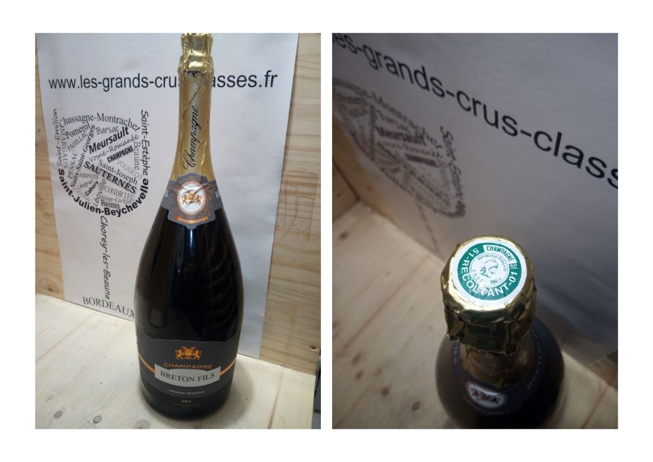 Champagne Breton Fils - Grande Réserve - Jéroboam
