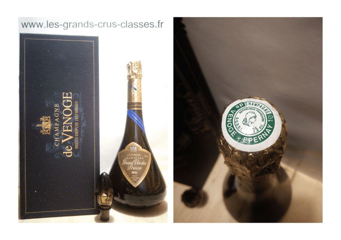 Champagne De Venoge 1992 - Cuvée Grand Vin des Princes