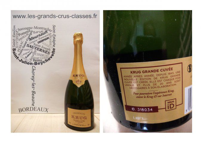 Champagne Krug - 167e Edition - Grande Cuvée