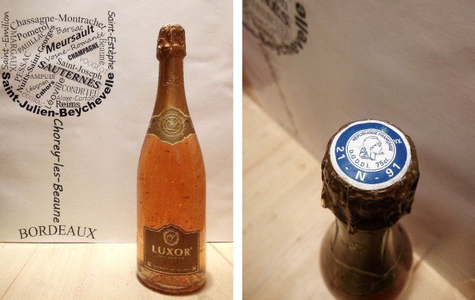 Champagne Luxor Pure Gold 24K - Rosé