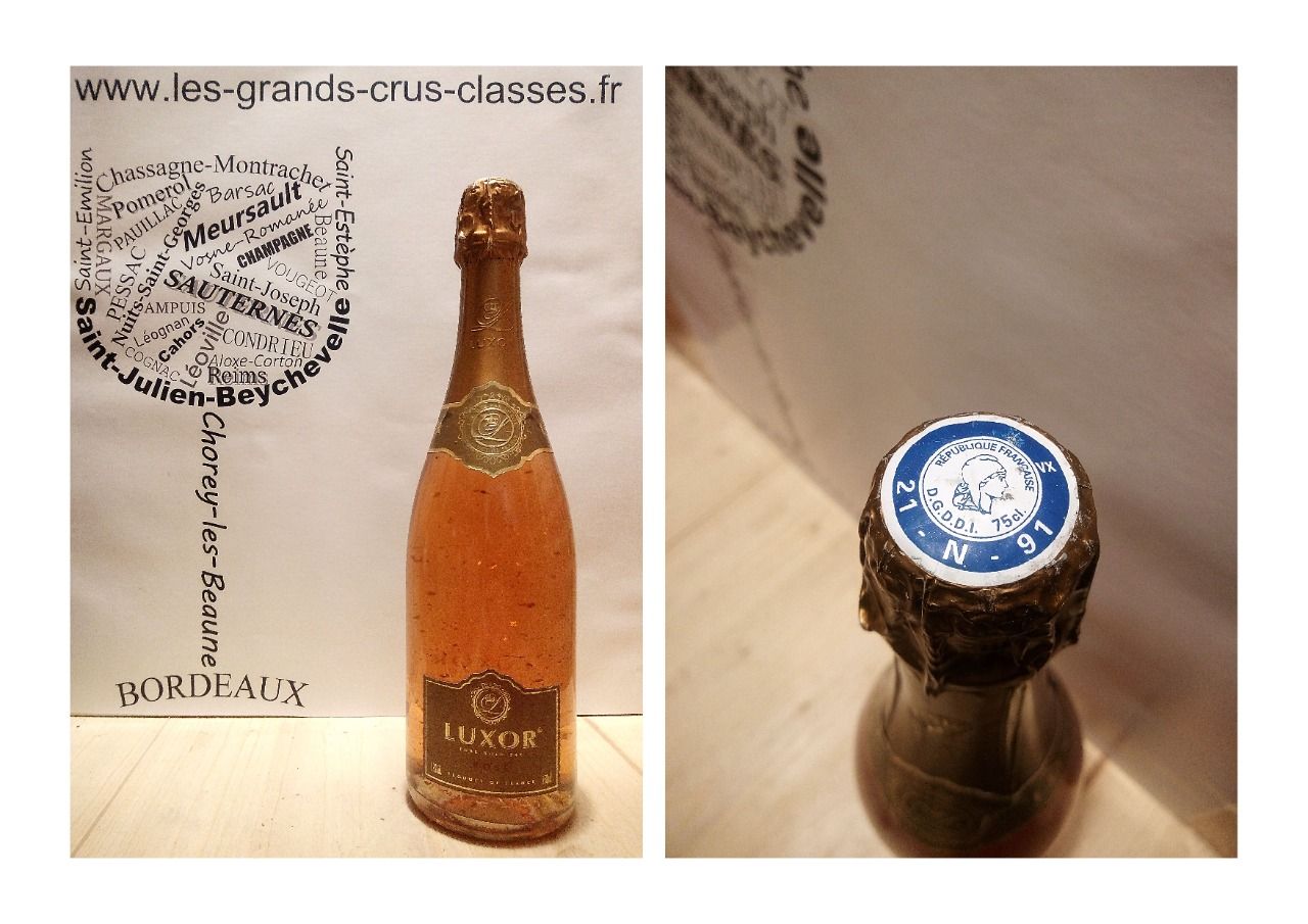 Champagne Luxor Pure Gold 24K - Rosé