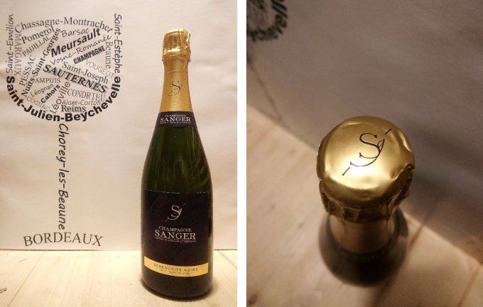 Champagnes Sanger - Générorité Noire - Blanc de Noirs