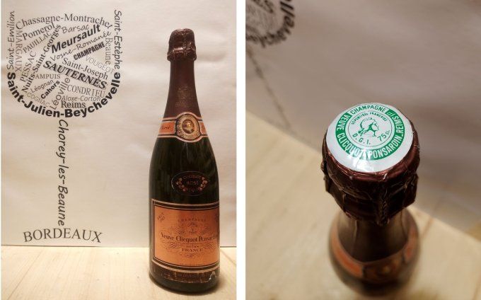 Champagne Veuve Clicquot Ponsardin 1983 – Rosé Effervescent