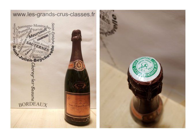 Champagne Veuve Clicquot Ponsardin 1983 – Rosé Effervescent