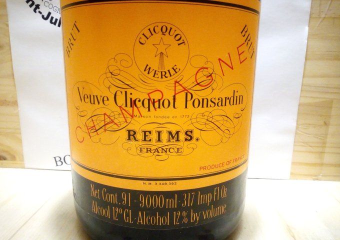 Veuve Clicquot Ponsardin 1992 – Bicentenaire 1792-1992 – Salmanazar 9 Litres