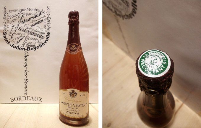 Champagne Brut - Vincent Moutte – Rosé