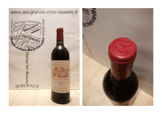Château Beauséjour Duffau-Lagarrosse 1983