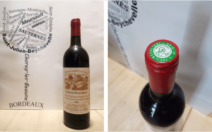 Château Beauséjour Duffau-Lagarrosse 1988