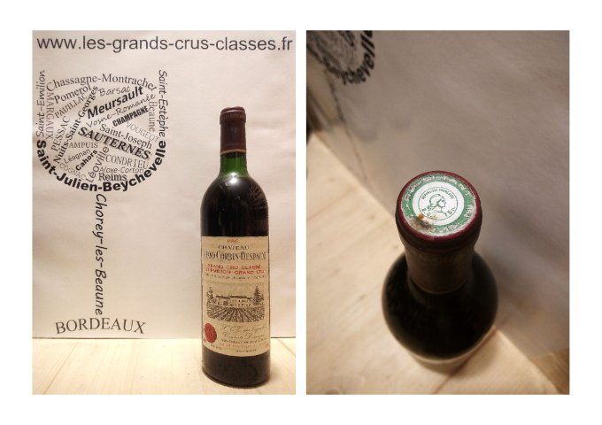 Château Grand Corbin Despagne 1986