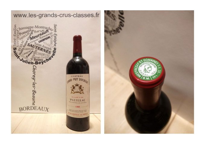 Château Grand Puy Ducasse 1998 - x6