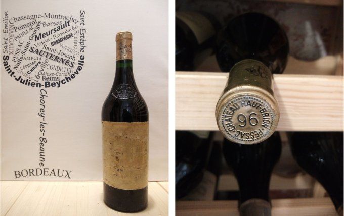 Château Haut-Brion 1996 - étiquette abîmée