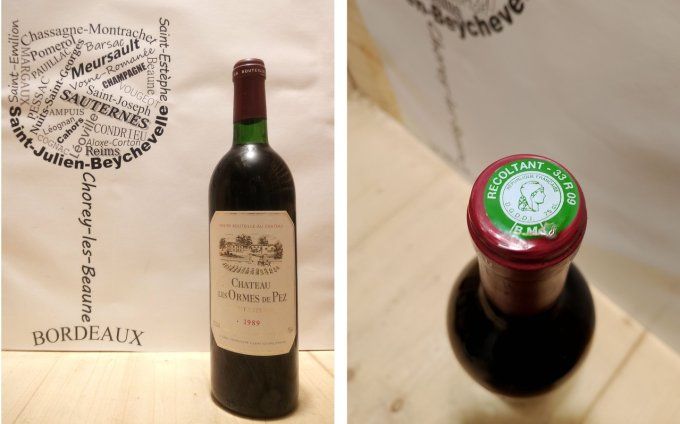 Château Les Ormes de Pez 1989