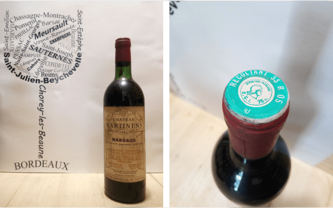 Château Martinens 1982