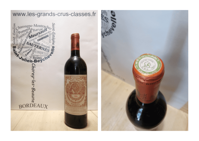 Château Pichon Longueville Baron 1989