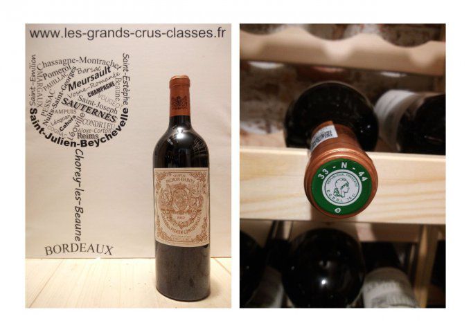 Château Pichon Longueville Baron 2012