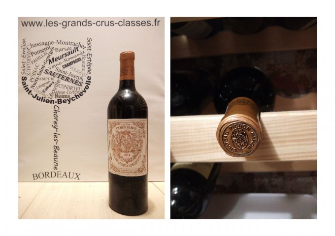 Château Pichon Longueville Baron 2014 - capsule Château