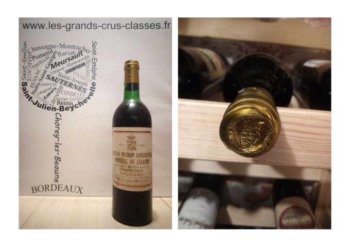 Château Pichon Longueville Comtesse de Lalande 1979 - x6