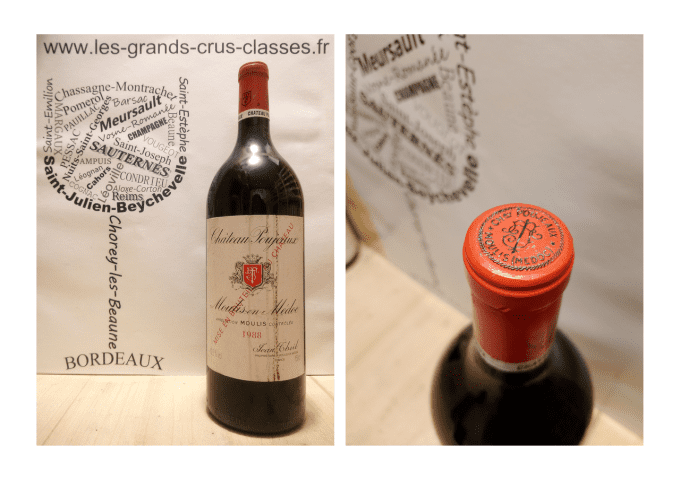 Château Poujeaux 1988 - Magnum