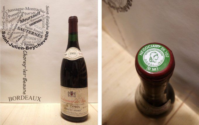 Chateauneuf du Pape 1988 - Les Cyprès - Jaboulet-Isnard