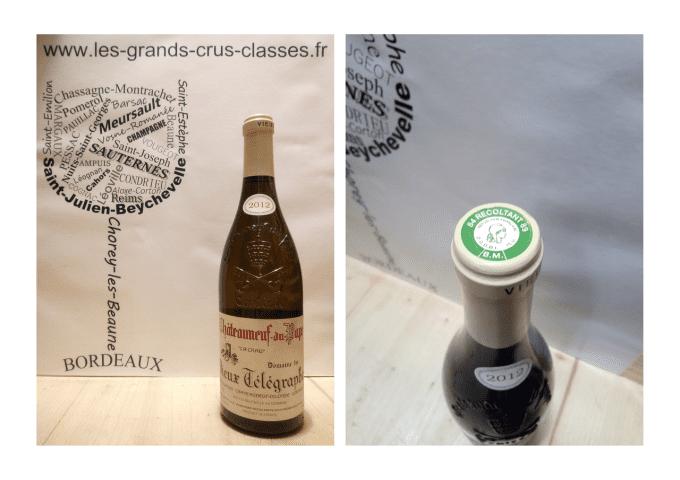 Châteauneuf du Pape 2012 - Domaine du Vieux Télégraphe - La Crau