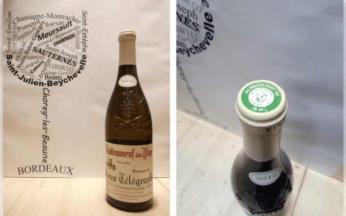 Châteauneuf du Pape 2012 - Domaine du Vieux Télégraphe - La Crau