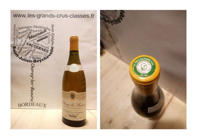 Chorey-lès-Beaune 2003 - Maurice et Anne-Marie Chapuis