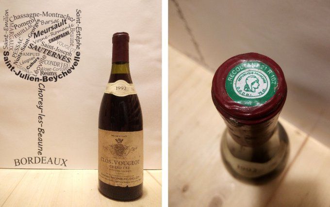 Clos de Vougeot 1992 - Domaine Moine-Hudelot