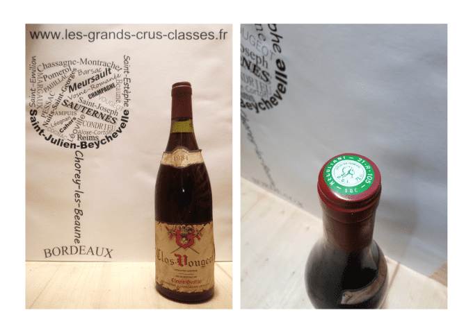 Clos de Vougeot 1984 - Domaine Chopin-Groffier
