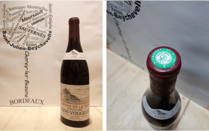Clos de Vougeot 1988 - Château de La Tour
