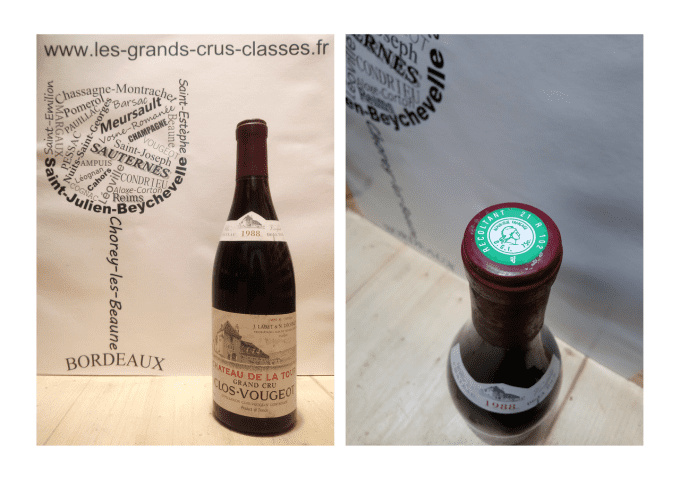 Clos de Vougeot 1988 - Château de La Tour