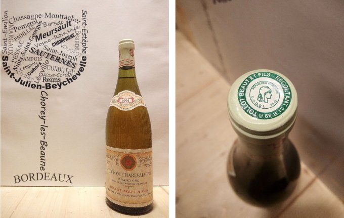 Corton-Charlemagne 1991 - Tollot Beaut