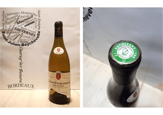 Corton-Charlemagne Grand Cru 2001 – Domaine Nudant