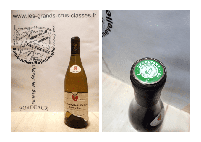Corton-Charlemagne Grand Cru 2001 – Domaine Nudant