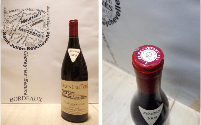 Domaine des Tours 2009 - Merlot-Syrah - Emmanuel Reynaud