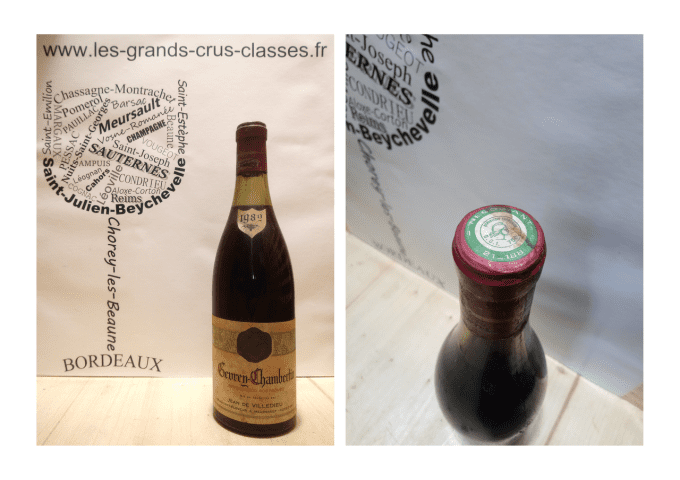 Gevrey-Chambertin 1982 - Jean de Villedieu