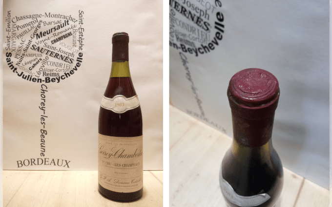 Gevrey-Chambertin 1er Cru 1983 - Les Champeaux - Domaine Tortochot