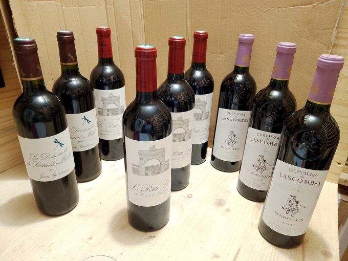 9 x 75 cl - Second Vin de Bordeaux