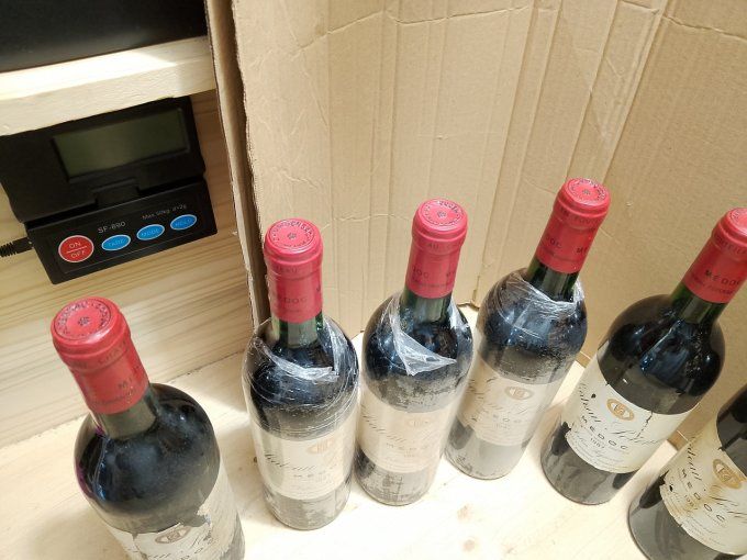 9 x 75 cl - Château Potensac 1987