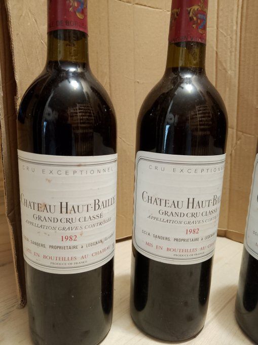 6 x 75 cl - Château Haut Bailly 1982