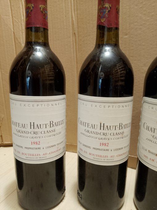 6 x 75 cl - Château Haut Bailly 1982