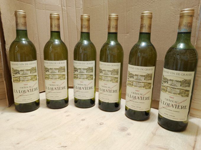 6 x 75 cl - Château La Louvière 1982