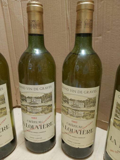 6 x 75 cl - Château La Louvière 1982