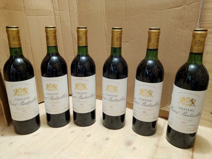 6 x 75 cl - Château Haut-Batailley 1982