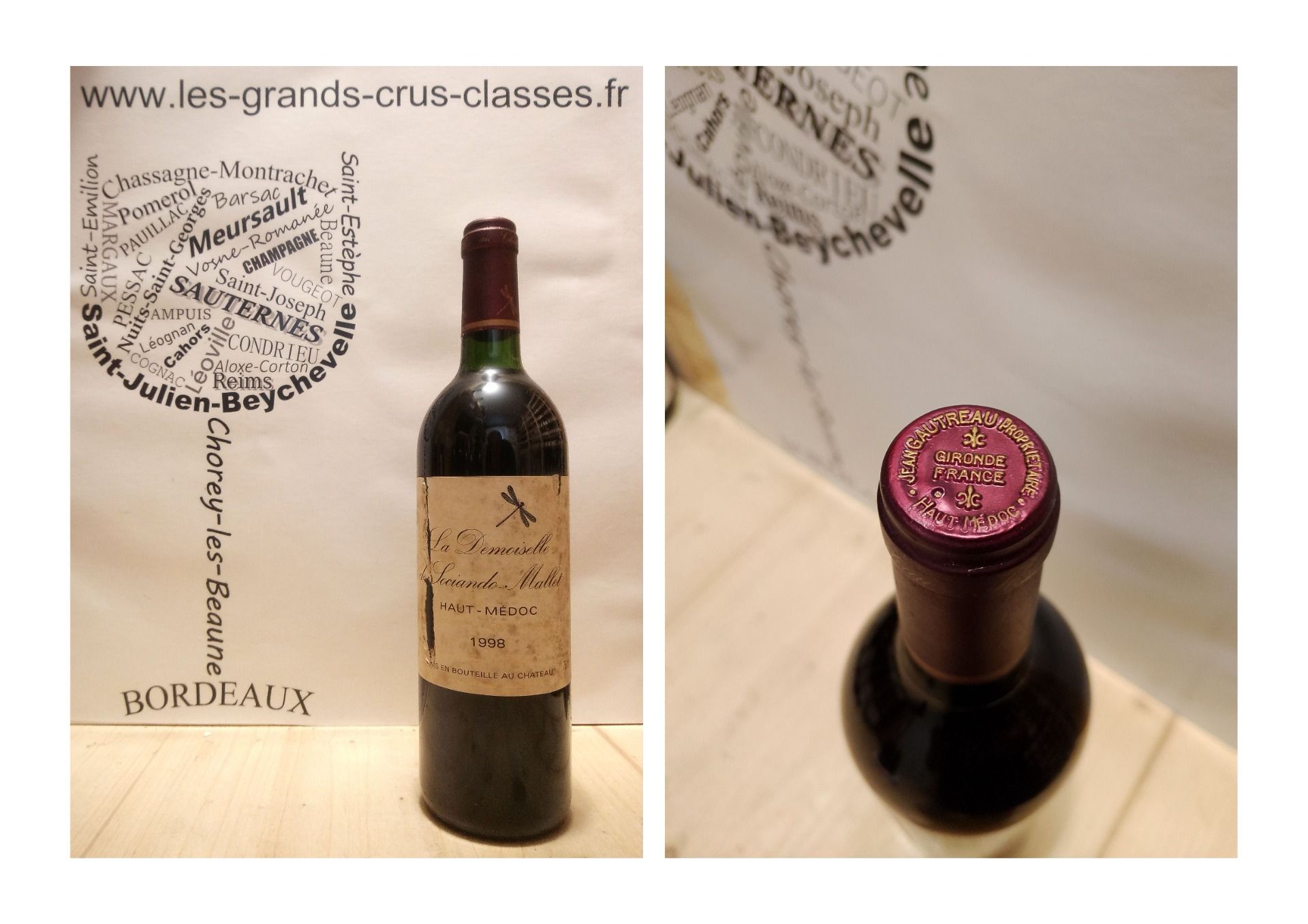La Demoiselle de Sociando-Mallet 1998