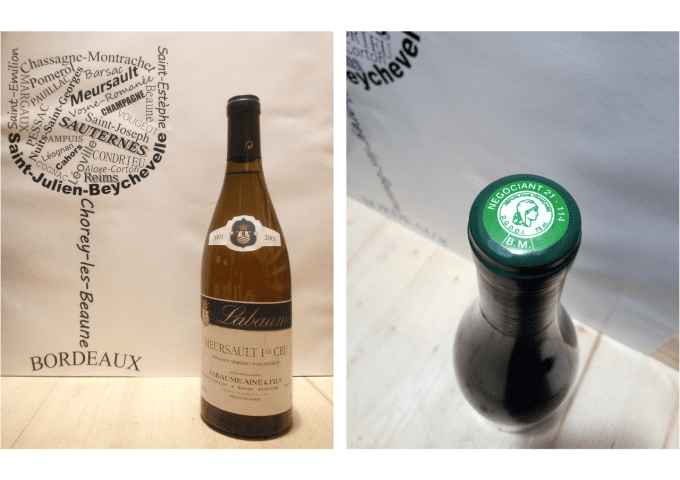 Meursault 1er Cru 2001 - Labaume Ainé et Fils