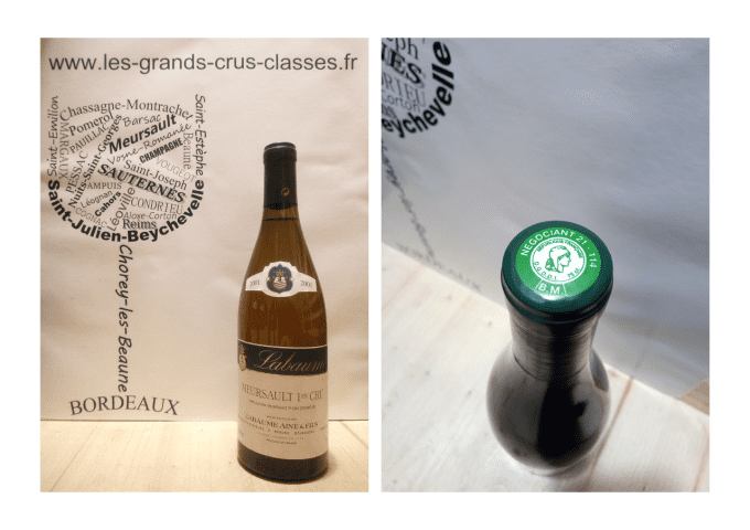 Meursault 1er Cru 2001 - Labaume Ainé et Fils