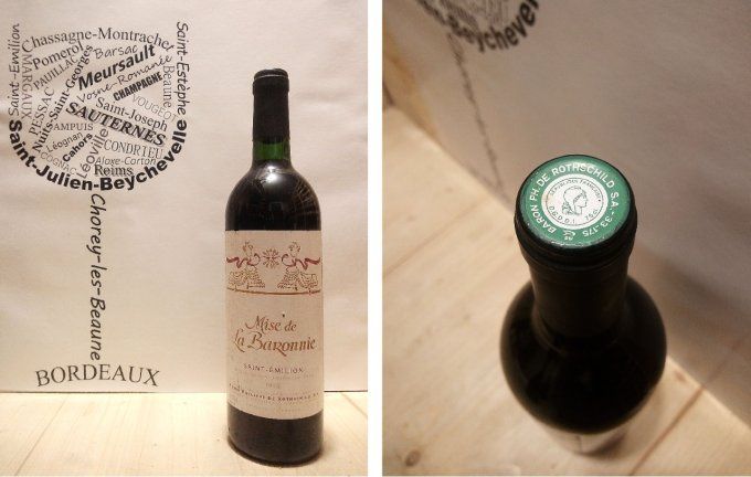 Baron Philippe De Rothschild - Mise de la Baronnie 1998 – Saint Emilion