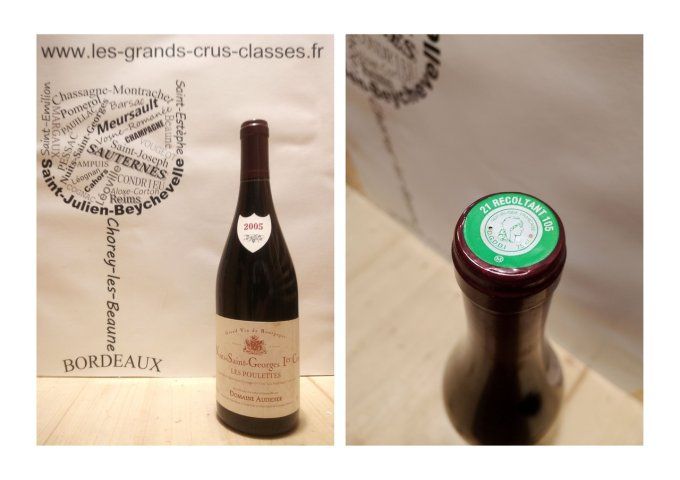 Nuits-Saint-Georges 1er Cru 2005 - Les Poulettes - Domaine Audidier